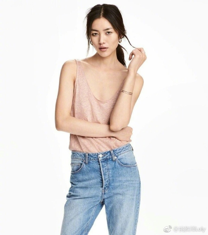 中国超模刘雯H&Mspring 2017 Online宣传照