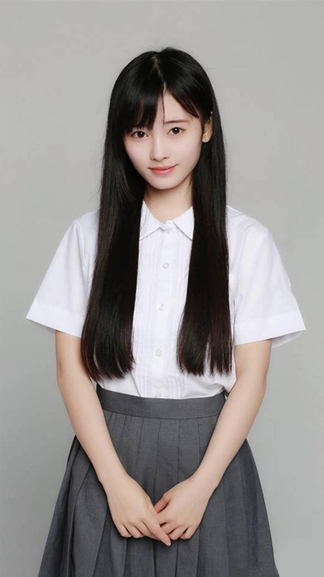 鞠婧祎清纯唯美养眼写真图片手机壁纸