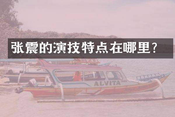 的演技特点在哪里？